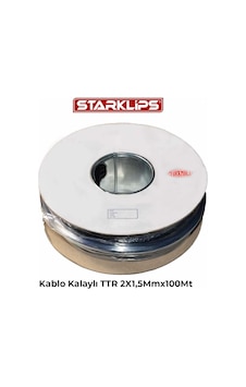 Kalaylı Kablo Ttr 2x1,5mmx100mt Mr Kalaylı Kablo Ttr 2x1,5mmx100mt Mr