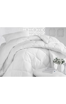 Clasy Çift Kişilik Ranforce Silikon Yorgan 195X215 Beyaz Clasy Çift Kişilik Ranforce Silikon Yorgan 195X215 Beyaz