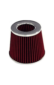 Performans Artırıcı Açık Hava Filtresi 6.35 Cm Kırmızı Renk - Yüksek Performans Performans Artırıcı Açık Hava Filtresi 6.35 Cm Kırmızı Renk - Yüksek Performans