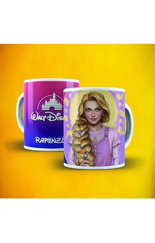 Disney Rapunzel Baskılı Kupa Bardak Beyaz Disney Rapunzel Baskılı Kupa Bardak Beyaz