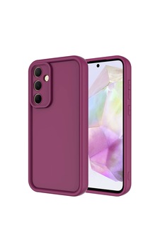 Galaxy A35 Kılıf Kamera Korumalı Zore Ananas Kapak Mürdüm Galaxy A35 Kılıf Kamera Korumalı Zore Ananas Kapak Mürdüm
