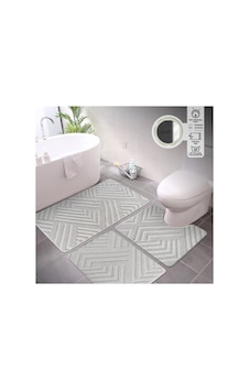 Plato Halı Opqo 3'lü Set Premium Banyo Takımı 50x60 Klozet - 60x100 - 50x60 Set Beyaz Plato Halı Opqo 3'lü Set Premium Banyo Takımı 50x60 Klozet - 60x100 - 50x60 Set Beyaz