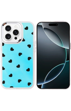 Apple Uyumlu iPhone 16 Pro Kılıf Airbag Tasarımlı Zore Hadra Kapak Kalp Apple Uyumlu iPhone 16 Pro Kılıf Airbag Tasarımlı Zore Hadra Kapak Kalp