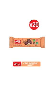 Tadım Fındıklı Tarçınlı Hurmalı Bar 20 x 40 G Tadım Fındıklı Tarçınlı Hurmalı Bar 20 x 40 G