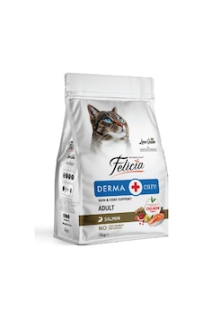 Felicia Derma Care Somonlu Adult Az Tahıllı Hypoallergenic Yetişkin Kedi Maması 5 Kg Felicia Derma Care Somonlu Adult Az Tahıllı Hypoallergenic Yetişkin Kedi Maması 5 Kg