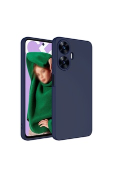 Realme C55 Kılıf Zore Mara Lansman Kapak Lacivert Realme C55 Kılıf Zore Mara Lansman Kapak Lacivert