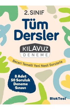 2.Sınıf Bloktest Tüm Dersler Kılavuz Deneme - Bloktest Yayınları 2.Sınıf Bloktest Tüm Dersler Kılavuz Deneme - Bloktest Yayınları