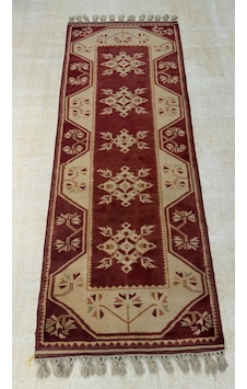 Bodrum Milas Halısı Yolluk 77x200 Çok Renkli Bodrum Milas Halısı Yolluk 77x200 Çok Renkli