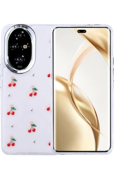 Honor 200 Pro Kılıf Airbag Tasarımlı Simli Şeffaf Zore Kutup Kapak Kiraz Honor 200 Pro Kılıf Airbag Tasarımlı Simli Şeffaf Zore Kutup Kapak Kiraz