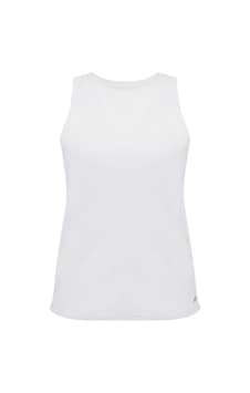 Yargıcı Kolsuz Halter Yaka Tshirt 25ykts9013p 002 Beyaz