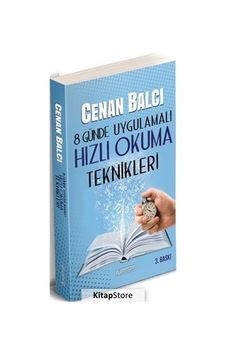 8 Günde Uygulamalı Hızlı Okuma Teknikleri - Cenan Balcı - Kumran