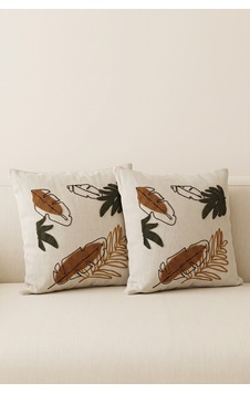 2'li Punch İşlemeli Kırlent Kılıfı Modern Bohem Dekoratif Koltuk Yastık Kılıfı Palmera Palmera 2'li Punch İşlemeli Kırlent Kılıfı Modern Bohem Dekoratif Koltuk Yastık Kılıfı Palmera Palmera