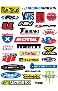 Beyoğlu Grup A4 Sticker 014 Tek Paket Çoklu Sticker