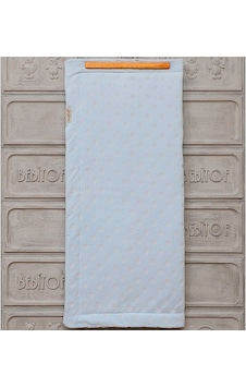 Bebitof Puanlı Kadife Bebek Battaniyesi - 95 X 85 Cm Mavi