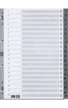 Kraf Separatör 1020 1-20 Rakam Kraf Separatör 1020 1-20 Rakam