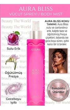 Modadünyası Auran Baby Powder Vücut Spreyi 100 ML