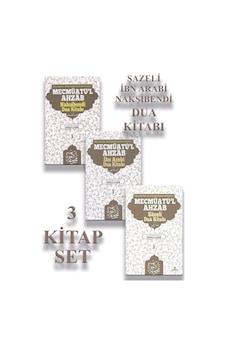 Mecmûatü'l-ahzab Bütün Duaların Mecmuası 3 Kitap Set & Şazel...