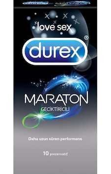 Durex Maraton Prezervatif 10'lu Durex Maraton Prezervatif 10'lu