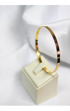 Riselimited 20 Gram 22 Ayar Geniş Kibritçöpü Bilezik İşçiliksiz