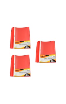 Umix A4 Telli Dosya 50'li Kırmızı Renk 3 Paket Kırmızı Umix A4 Telli Dosya 50'li Kırmızı Renk 3 Paket Kırmızı