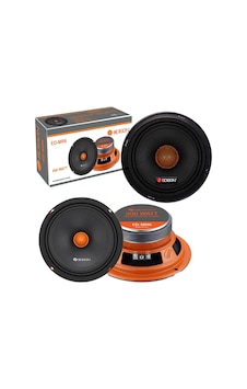 Oto Mıdrange 16Cm 500W Kapaklı 2 Adet Edıson Ed-Mr6