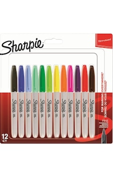 Sharpie Fine Permanent Karışık Renk 12li Blister 1986052 Çok Renkli Sharpie Fine Permanent Karışık Renk 12li Blister 1986052 Çok Renkli