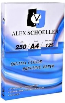 Alex Schoeller Fotokopi Kağıdı A4 250 Gr. 125'Li Alx-829 Alex Schoeller Fotokopi Kağıdı A4 250 Gr. 125'Li Alx-829
