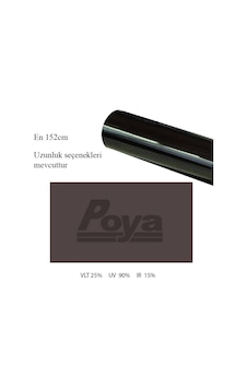 Siyah Cam Filmi 152Cm X 4M - Black %25