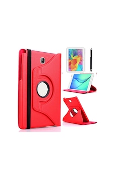 Zore Galaxy Tab A T580 10.1 Uyumlu Dönebilen Standlı Kılıf-kırmızı Tablet Kılıfı Zore Galaxy Tab A T580 10.1 Uyumlu Dönebilen Standlı Kılıf-kırmızı Tablet Kılıfı