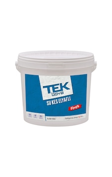 Tek Boya Elyaflı Su Kes Astarı 3 KG Beyaz Tek Boya Elyaflı Su Kes Astarı 3 KG Beyaz