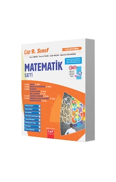 Çap Yayınları 2025 9.sınıf Matematik Seti Çap Yayınları 2025 9.sınıf Matematik Seti