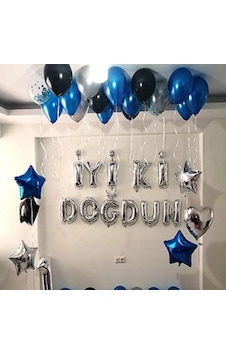 Mavi Iyiki Doğdun Set Parti Doğum Günü Eğlence Mavi Iyiki Doğdun Set Parti Doğum Günü Eğlence