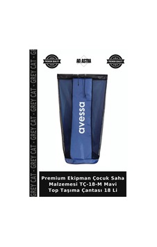 Premium Ekipman Çocuk Saha Malzemesi Tç-18-m Mavi Top Taşıma Çantası 18 Li Premium Ekipman Çocuk Saha Malzemesi Tç-18-m Mavi Top Taşıma Çantası 18 Li