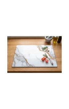 Cam Kesme Tahtası Temperli Uv Baskılı Kaymaz Ayaklı - 25x35 Cm En Çok Tercih Edilen Boyut İle Cam Kesme Ve Servis Tahtası Çok Renkli Çok Renkli