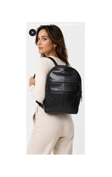 Levano Leather Hakiki Dana Derisi Siyah Kadın Sırt Çantası Çok Bölmeli, Fermuarlı, Ayarlanabilir Askılı Günlük Deri Çanta Siyah Levano Leather Hakiki Dana Derisi Siyah Kadın Sırt Çantası Çok Bölmeli, Fermuarlı, Ayarlanabilir Askılı Günlük Deri Çanta Siyah