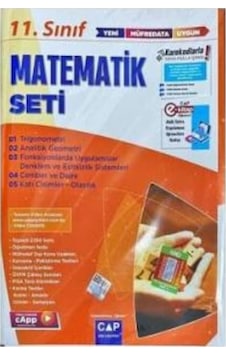 11.Sınıf Matematik Anadolu Seti - Çap Yayınları 11.Sınıf Matematik Anadolu Seti - Çap Yayınları