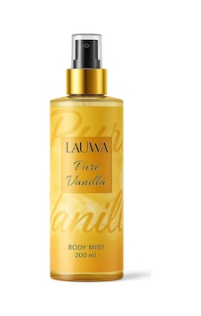 Lauwa Pure Kalıcı Parfüm Etkili Body Mist Vanilyalı Vücut Spreyi 200 ML