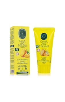 Çocuk Diş Macunu 60 Ml Ananas Çok Renkli Çocuk Diş Macunu 60 Ml Ananas Çok Renkli