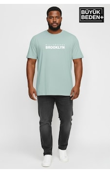 Superlife Erkek Büyük Beden Willamsburg Brooklyn Baskılı 3xl-6xl Bisiklet Yaka Tshırt Spr26bts510-16 Yeşil Superlife Erkek Büyük Beden Willamsburg Brooklyn Baskılı 3xl-6xl Bisiklet Yaka Tshırt Spr26bts510-16 Yeşil
