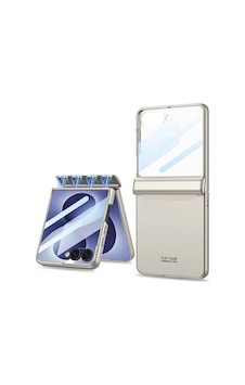 Samsung Galaxy Uyumlu Z Flip 8 Kılıf Zore M-magnet Kılıf Titanyum Samsung Galaxy Uyumlu Z Flip 8 Kılıf Zore M-magnet Kılıf Titanyum