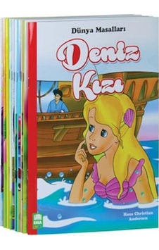 Dünya Masalları Seti (Büyük Boy - 10 Kitap) Ema Yayınları