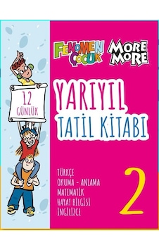 Fenomen Çocuk 2024 2. Sınıf Yarıyıl Tatil Kitabı Fenomen Çocuk 2024 2. Sınıf Yarıyıl Tatil Kitabı