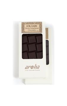 Aroha Stevialı %80 Bitter Çikolata Ketojenik 2 x 80 G Aroha Stevialı %80 Bitter Çikolata Ketojenik 2 x 80 G