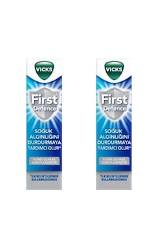 Vicks First Defence 15 Ml 2'Li Burun Spreyi Vicks First Defence 15 Ml 2'Li Burun Spreyi