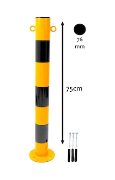 Otopark Bariyeri 75 cm Demir Duba Araç Park Bariyer Sabit Baba Otopark Bariyeri 75 cm Demir Duba Araç Park Bariyer Sabit Baba