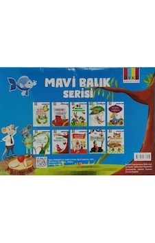 Öykü 1. Sınıf Mavi Balık Hikaye Seti 10 Kitap