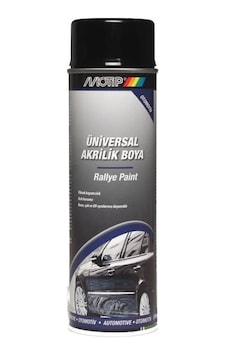 Motip Mat Siyah Üniversal Akrilik Boya Spreyi 500 ML. Motip Mat Siyah Üniversal Akrilik Boya Spreyi 500 ML.