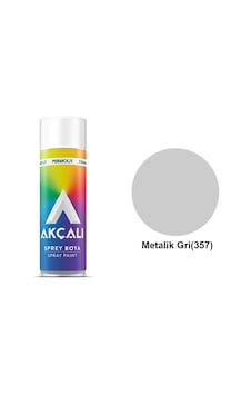 Akçalı Sprey Boya Metalik Gri Akçalı Sprey Boya Metalik Gri