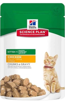 Hill's Tender Chunks Kitten Tavuklu Pouch Yavru Kedi Maması 85 G Hill's Tender Chunks Kitten Tavuklu Pouch Yavru Kedi Maması 85 G