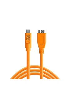 Tether Tools CUC3315-ORG 4.6m USB Kablosu (USB-C - USB 3.0 Micro- Tether Tools CUC3315-ORG 4.6m USB Kablosu (USB-C - USB 3.0 Micro-